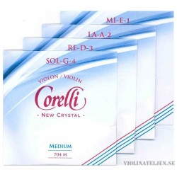 Corelli Crystal Violin Set