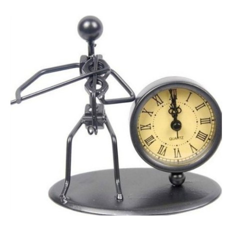 Klocka med fiolspelare